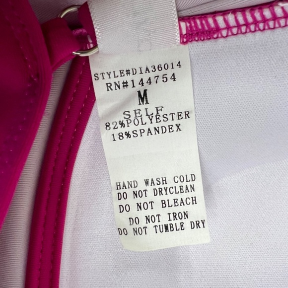 •DAVI & DANI•| Bright Pink One Piece Bathing Suit - Picture 10 of 13